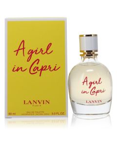 A Girl In Capri Perfume By Lanvin Eau De Toilette Spray 3 OZ (Women) 90 ML