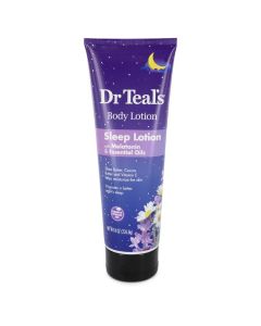 Dr Teal's Sleep Lotion Perfume By Dr Teal's Sleep Lotion with Melatonin & Essential Oils Promotes a better night's sleep (Shea butter, Cocoa Butter and Vitamin E 8 OZ (Women) 235 ML