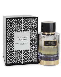 Platinum Leather Perfume By Carolina Herrera Eau De Parfum Spray (Unisex) 3.4 OZ (Women) 100 ML