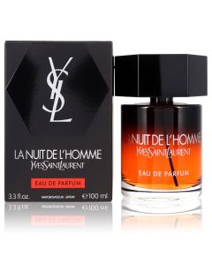 La Nuit De L'homme Cologne By Yves Saint Laurent Eau De Parfum Spray 3.3 OZ (Homme) 95 ML