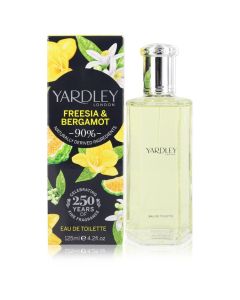 Yardley Freesia & Bergamot Perfume By Yardley London Eau De Toilette Spray 4.2 OZ (Women) 125 ML