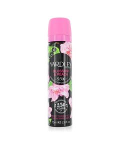 Yardley Blossom & Peach Perfume By Yardley London Body Fragrance Spray 2.6 OZ (Women) 75 ML