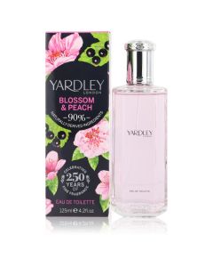 Yardley Blossom & Peach Perfume By Yardley London Eau De Toilette Spray 4.2 OZ (Women) 125 ML