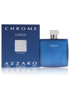 Chrome Extreme Cologne By Azzaro Eau De Parfum Spray 3.4 OZ (Men) 100 ML