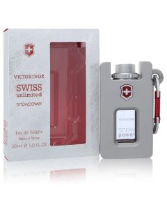 Swiss Unlimited Snowpower Cologne By Swiss Army Eau De Toilette Spray 1 OZ (Men) 30 ML