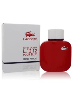 Eau De Lacoste L.12.12 Pour Elle French Panache Perfume By Lacoste Eau De Toilette Spray 3 OZ (Women) 90 ML