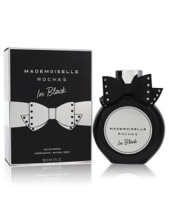 Mademoiselle Rochas In Black Perfume By Rochas Eau De Parfum Spray 3 OZ (Femme) 90 ML