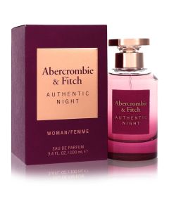 Abercrombie & Fitch Authentic Night Perfume By Abercrombie & Fitch Eau De Parfum Spray 3.4 OZ (Femme) 100 ML