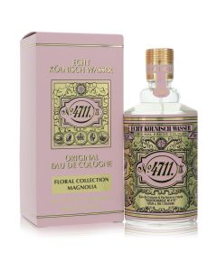 4711 Floral Collection Magnolia Perfume By 4711 Eau De Cologne Spray (Unisex) 3.4 OZ (Femme) 100 ML