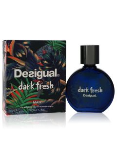 Desigual Dark Fresh Cologne By Desigual Eau De Toilette Spray 1.7 OZ (Men) 50 ML