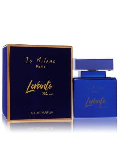 Jo Milano Levante Blue Noir Cologne By Jo Milano Eau De Parfum Spray (Unisex) 3.4 OZ (Homme) 100 ML