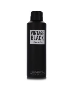 Kenneth Cole Vintage Black Cologne By Kenneth Cole Body Spray 6 OZ (Homme) 175 ML