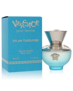Versace Pour Femme Dylan Turquoise Perfume By Versace Eau De Toilette Spray 1.7 OZ (Women) 50 ML