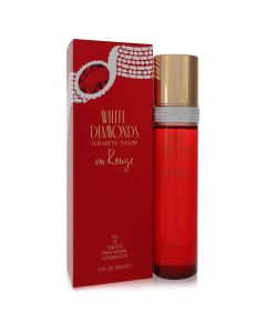 White Diamonds En Rouge Perfume By Elizabeth Taylor Eau De Toilette Spray 3.3 OZ (Femme) 95 ML