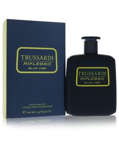 Trussardi Riflesso Blue Vibe Cologne By Trussardi Eau De Toilette Spray 3.4 OZ (Men) 100 ML