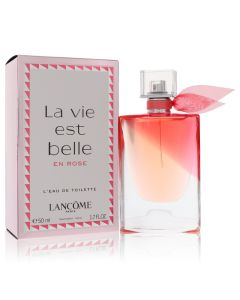 La Vie Est Belle En Rose Perfume By Lancome L'eau De Toilette Spray 1.7 OZ (Femme) 50 ML