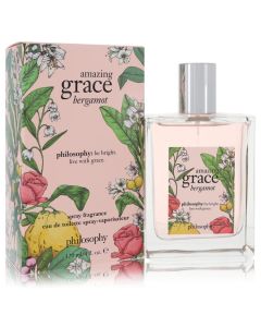 Amazing Grace Bergamot Perfume By Philosophy Eau De Toilette Spray 4 OZ (Women) 120 ML