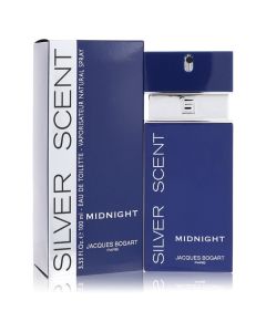 Silver Scent Midnight Cologne By Jacques Bogart Eau De Toilette Spray 3.4 OZ (Homme) 100 ML