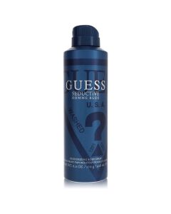 Guess Seductive Homme Blue Cologne By Guess Body Spray 6 OZ (Homme) 175 ML