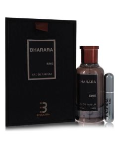 Bharara King Cologne By Bharara Beauty Eau De Parfum Spray + Refillable Travel Spray 3.4 OZ (Homme) 100 ML