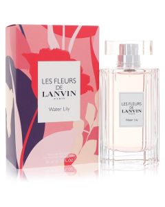 Les Fleurs De Lanvin Water Lily Perfume By Lanvin Eau De Toilette Spray 3 OZ (Women) 90 ML