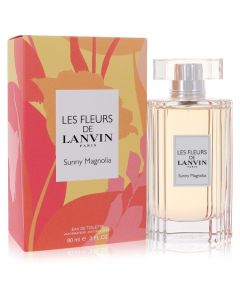 Les Fleurs De Lanvin Sunny Magnolia Perfume By Lanvin Eau De Toilette Spray 3 OZ (Femme) 90 ML
