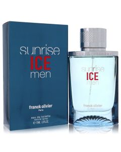 Sunrise Ice Cologne By Franck Olivier Eau De Toilette Spray 2.5 OZ (Men) 75 ML