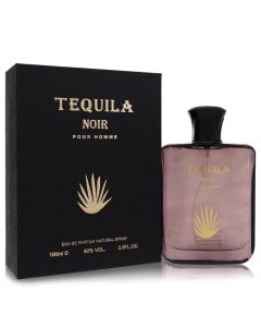 Tequila Pour Homme Noir Cologne By Tequila Perfumes Eau De Parfum Spray 3.3 OZ (Homme) 95 ML