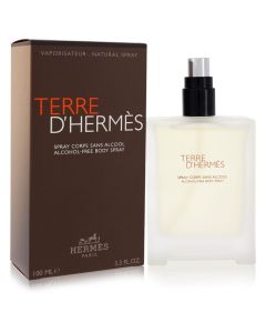 Terre D'hermes Cologne By Hermes Body Spray (Alcohol Free) 3.3 OZ (Homme) 95 ML