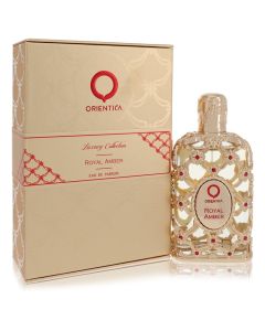 Orientica Royal Amber Cologne By Orientica Eau De Parfum Spray (Unisex) 2.7 OZ (Homme) 80 ML