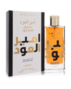 Ameer Al Oudh Intense Oud Perfume By Lattafa Eau De Parfum Spray (Unisex) 3.4 OZ (Femme) 100 ML