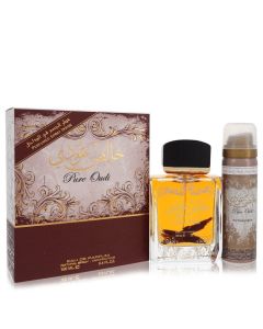 Lattafa Pure Oudi Perfume By Lattafa Eau De Parfum Spray Plus 1.7 oz Deodorant 3.4 OZ (Femme) 100 ML