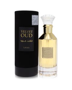 Lattafa Velvet Oud Perfume By Lattafa Eau De Parfum Spray (Unisex) 3.4 OZ (Femme) 100 ML