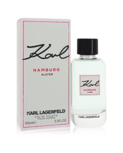 Karl Hamburg Alster Cologne By Karl Lagerfeld Eau De Toilette Spray 3.3 OZ (Men) 95 ML