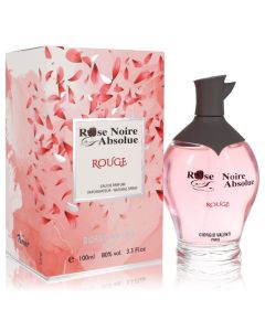 Rose Noire Absolue Rouge Perfume By Giorgio Valenti Eau De Parfum Spray 3.3 OZ (Femme) 95 ML