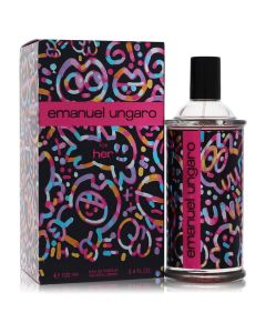 Emanuel Ungaro For Her Perfume By Ungaro Eau De Parfum Spray 3.4 OZ (Femme) 100 ML