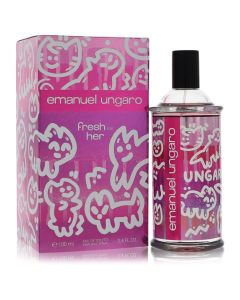 Emanuel Ungaro Fresh For Her Perfume By Ungaro Eau De Toilette Spray 3.4 OZ (Femme) 100 ML