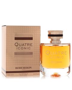 Quatre Iconic Perfume By Boucheron Eau De Parfum Spray 3.3 OZ (Femme) 95 ML